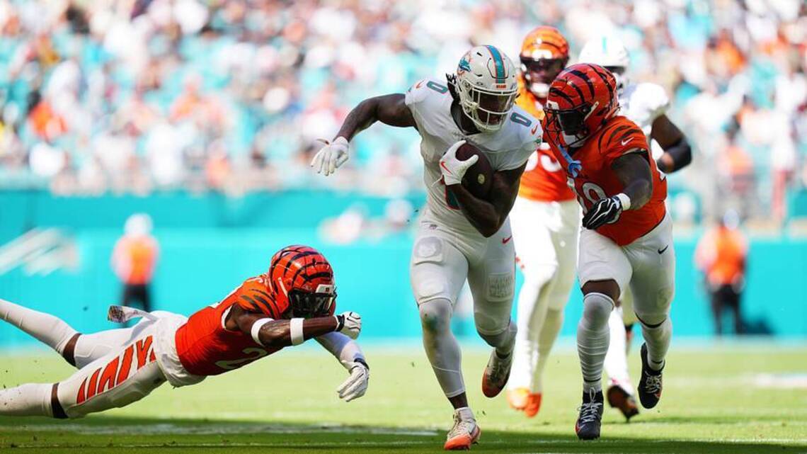 Dolphins-Bengals Week 5 Halftime Observations