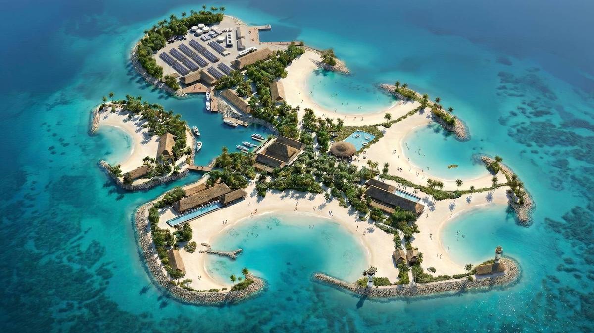 Pure, bright aragonite sands form the foundation of Sandy Cay, MSC's new luxury private island destination in The Bahamas.