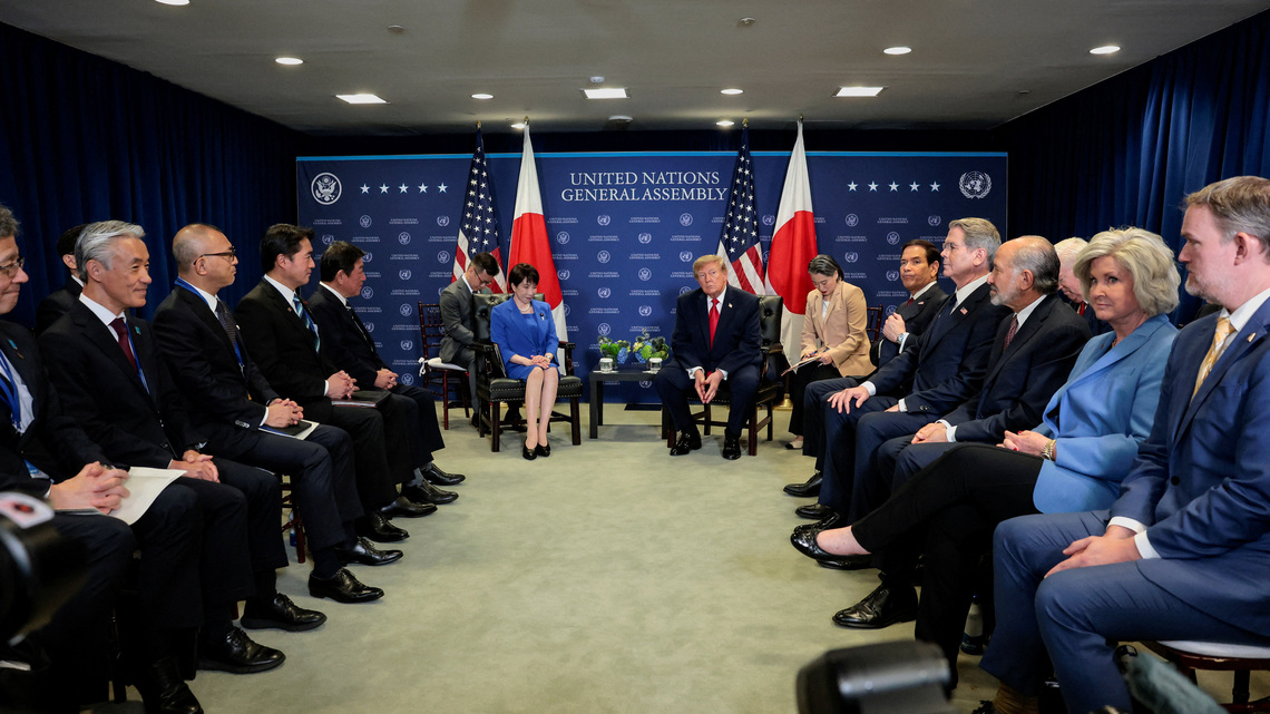 Japan says Trump voiced concern over weak yen in summit with PM Takaichi