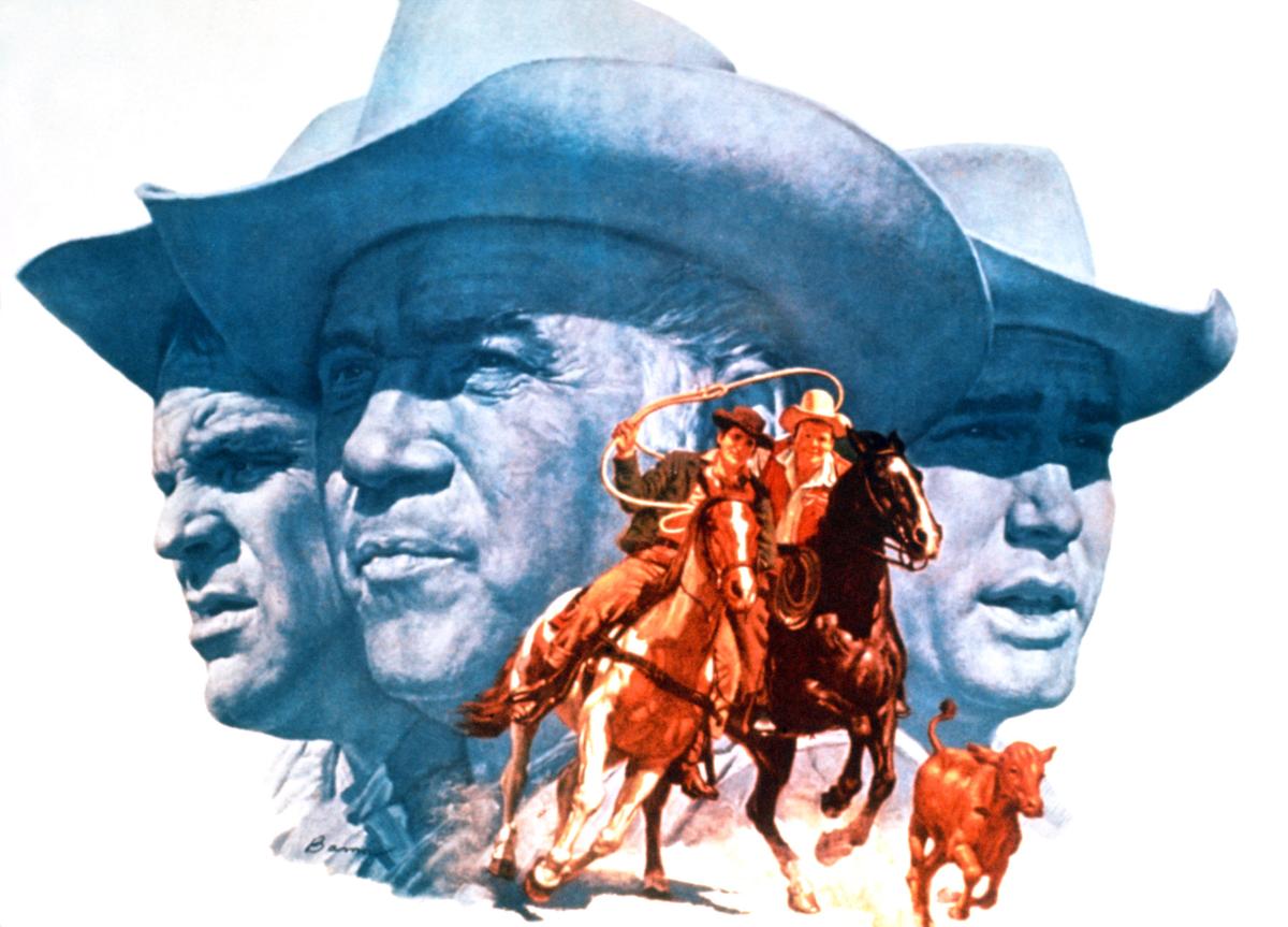 ‘Bonanza’, (key art), Dan Blocker, Lorne Greene, Michael Landon, 1959-1973.Courtesy the Everett Collection