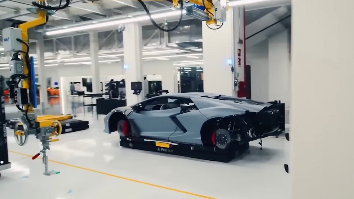 Inside The Factory Where Lamborghini Builds Its 1,001-HP Revuelto 