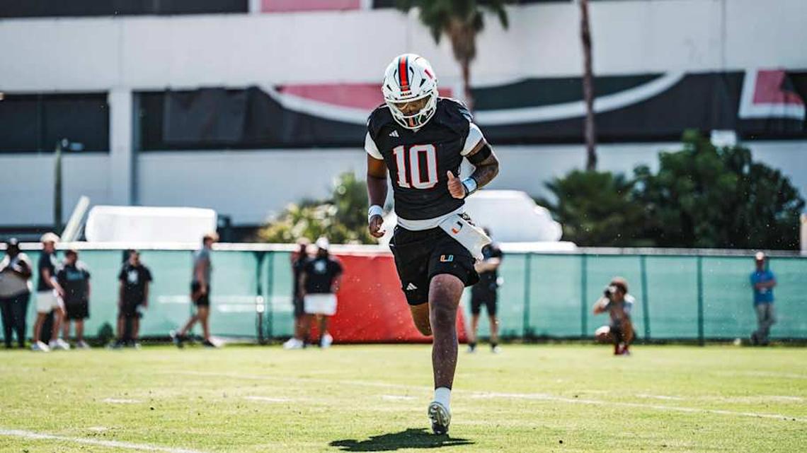  Darian Mensah Miami | Miami Hurricanes Athletics 