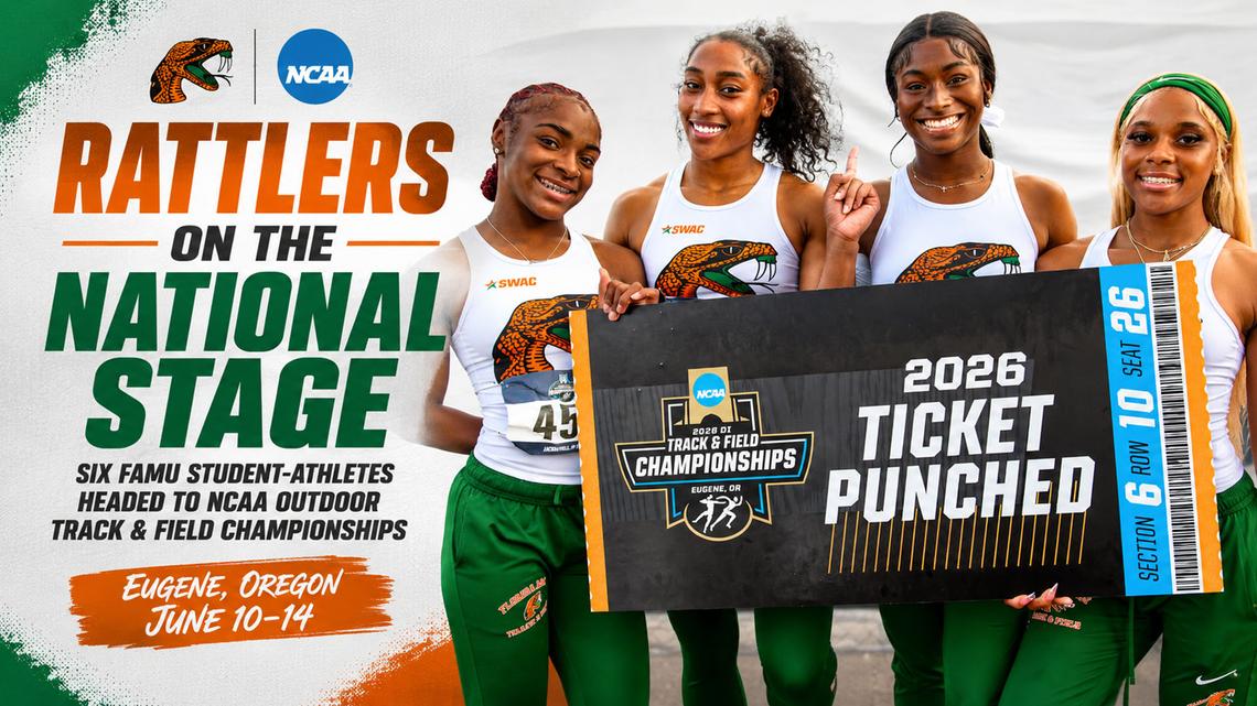 FAMU sends six to NCAA Track and Field Championship 
