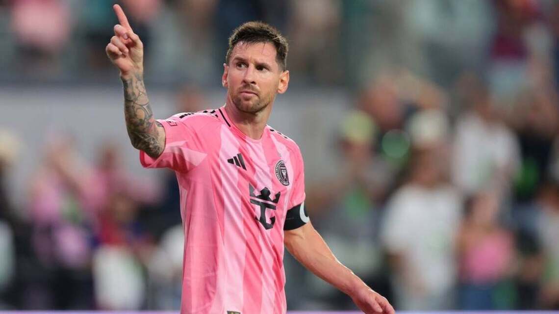 Lionel Messi available for selection when Inter Miami host Crew 
