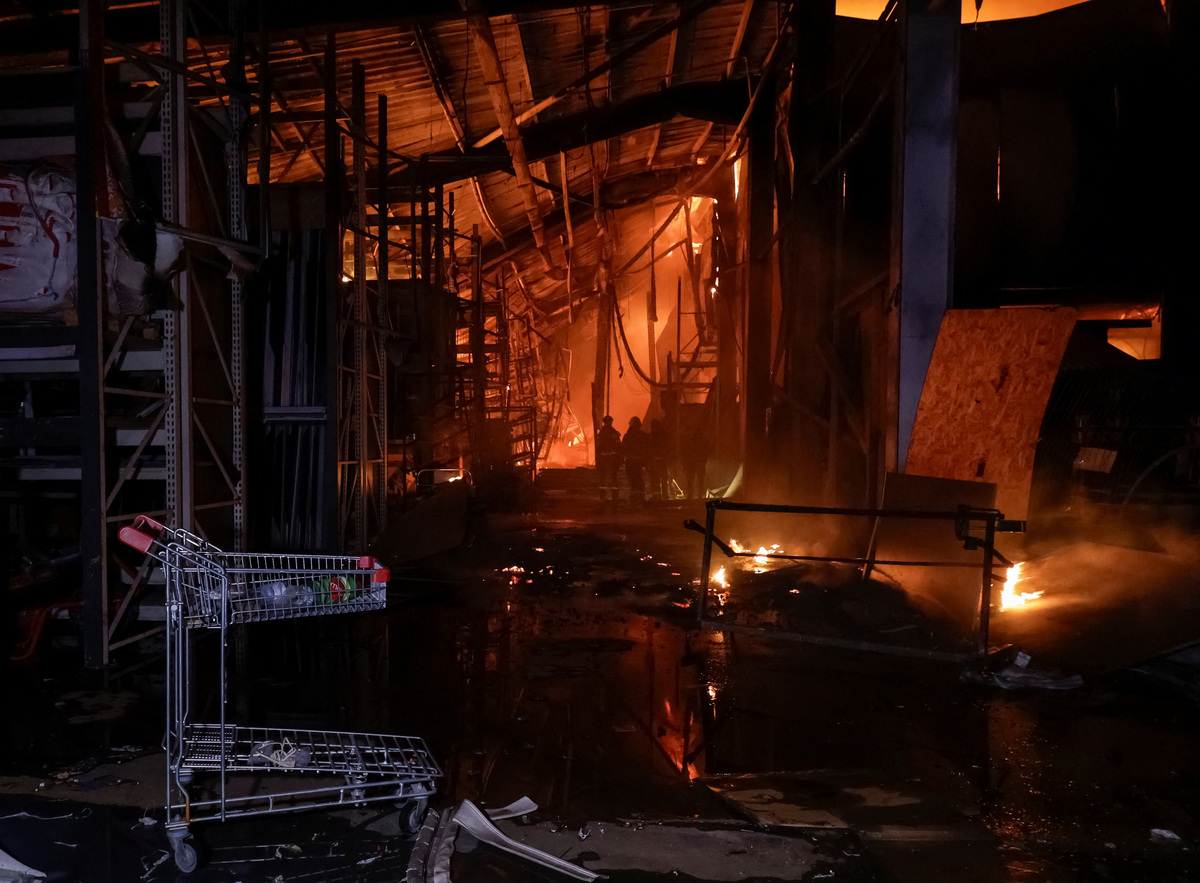 Russian missile strikes on Ukraine's Kharkiv kill two, injure four ...