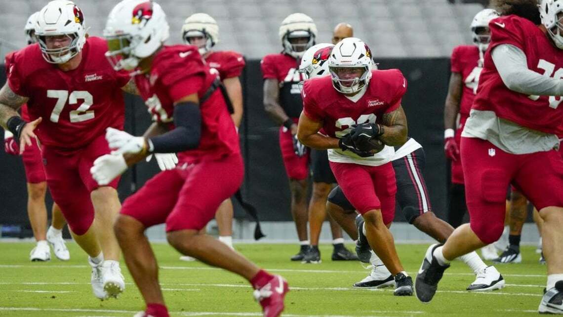 Signed to start, Cardinals RB Tyler Allgeier embracing Love despite demotion 