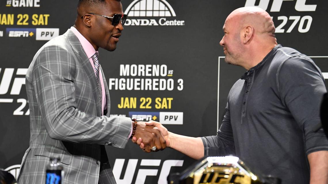 Dana White Denies Timing of McGregor's Fight Announcement Was Meant to Overshadow Ngannou 