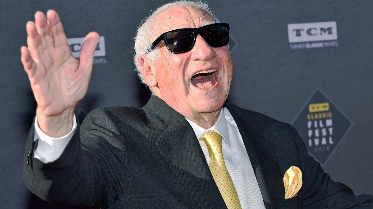 Mel Brooks arrives for the TCM Classic Film Festival opening night gala screening of "The Producers" at Hollywood's TCL Chinese Theatre in Los Angeles on April 26, 2018. The filmmaker turns 100 on June 28. File Photo by Chris Chew/UPI