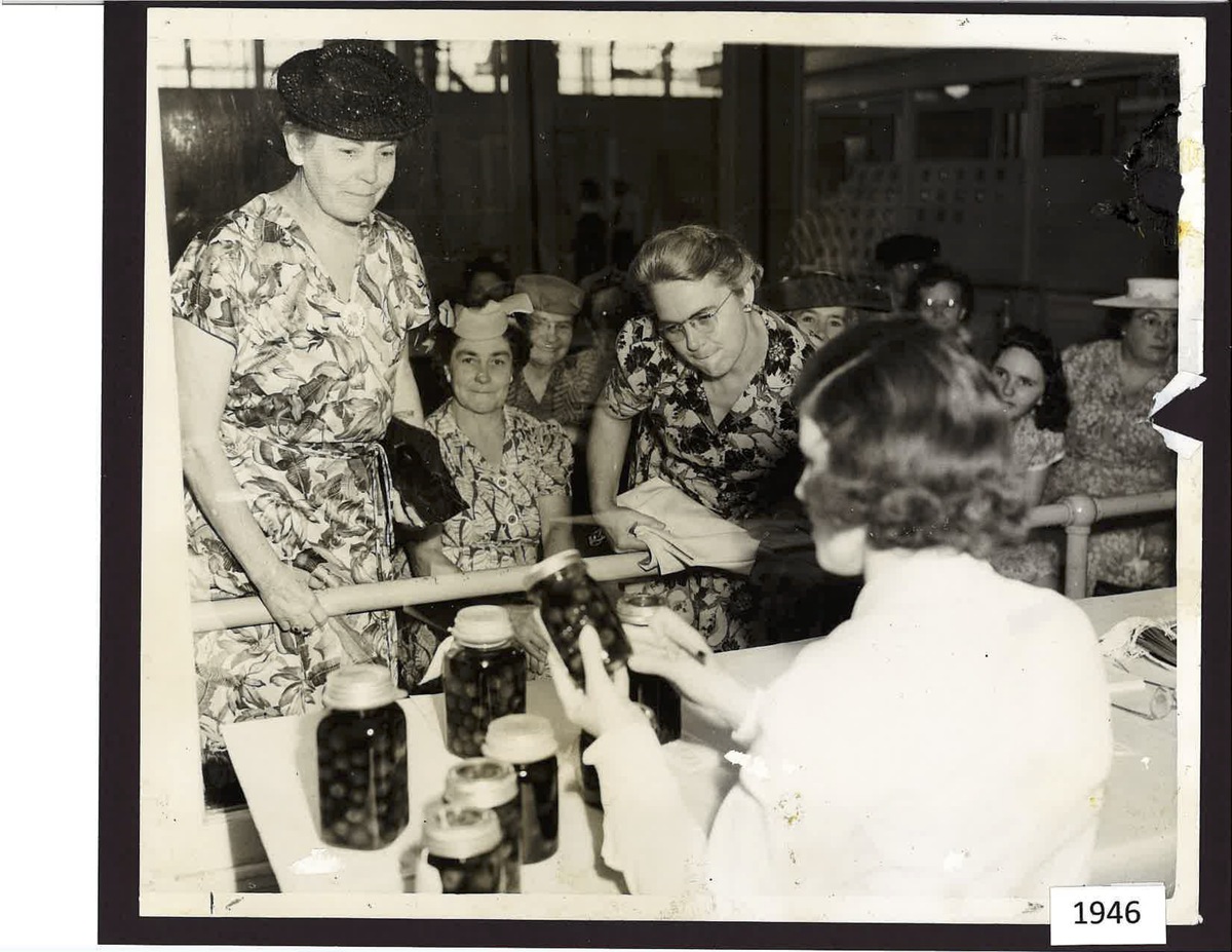 Ellen helps preserve treasured memories — like the food competitions in 1946Ellen Hammond