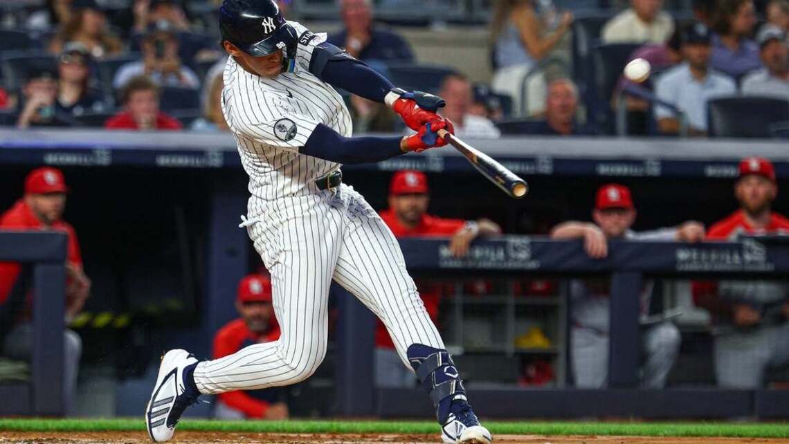 Lombard Jr. homers in MLB debut as Yankees blank Cardinals