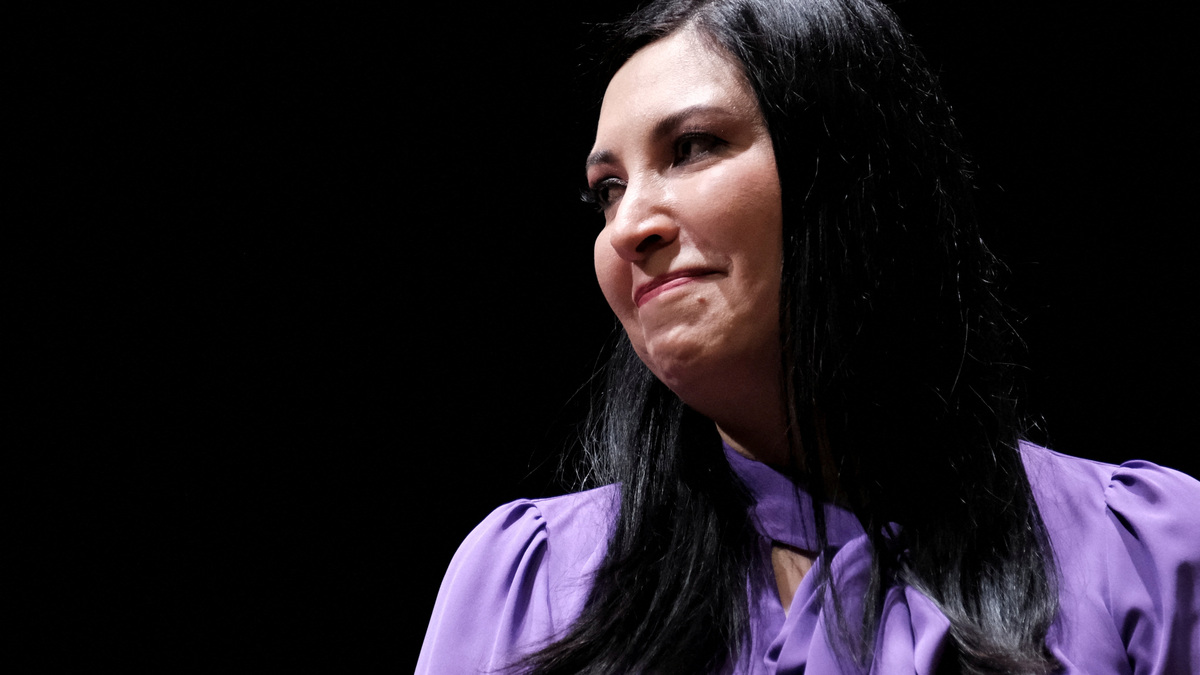 FILE PHOTO: Mexico's Central Bank (Banxico) Governor Victoria Rodriguez Ceja participates in the panel "Outstanding Women in Banking: Paths That Make an Impact" during the 89th Banking Convention in Cancun, Mexico, March 18, 2026. REUTERS/Paola Chiomante/File Photo