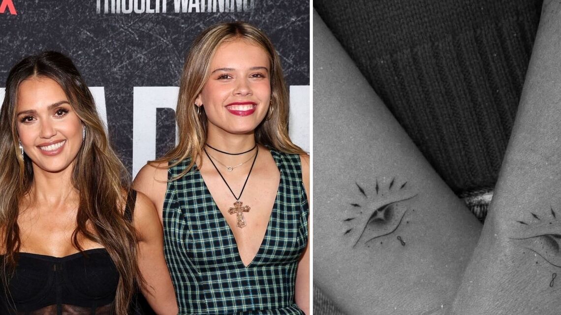 Jessica Alba Shares Symbolic Meaning Behind Matching Tattoo With Daughter Honor 