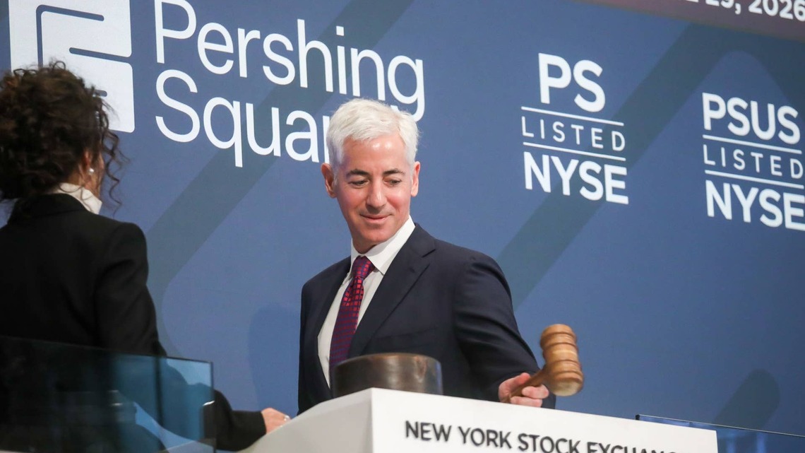 Bill Ackman's Pershing Square initiates massive position in Visa 