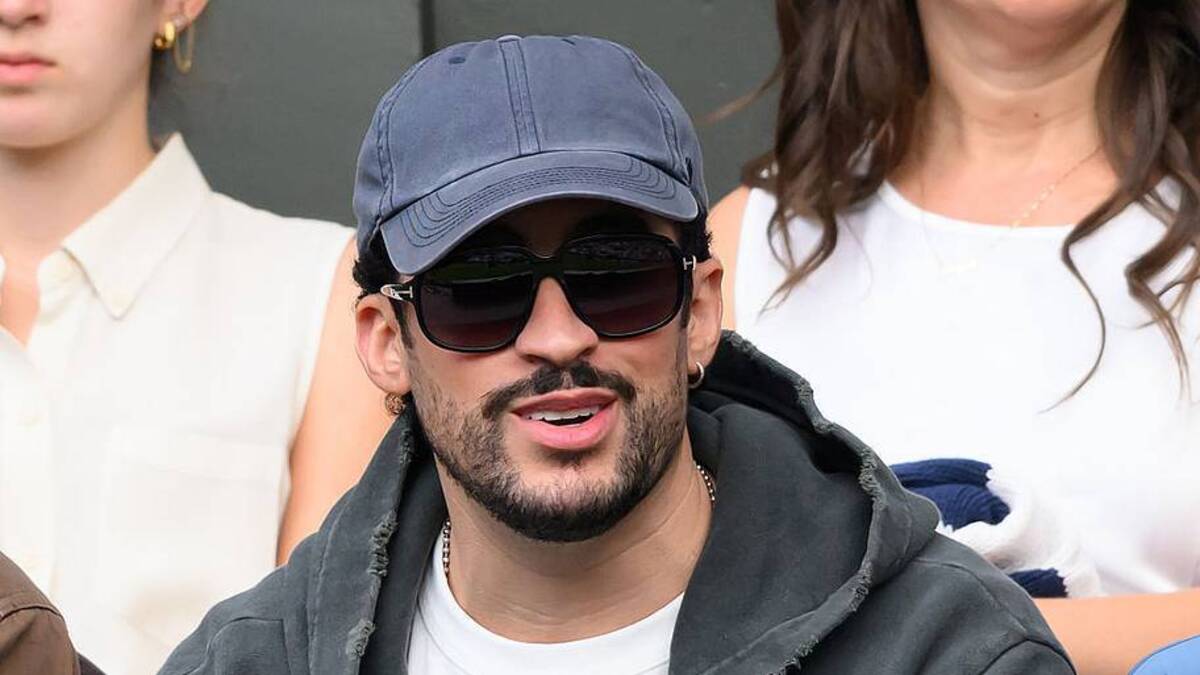  ¡Benito está aquí! The Puerto Rican rapper was among those in the stands at the All England Club. | Karwai Tang/WireImage 