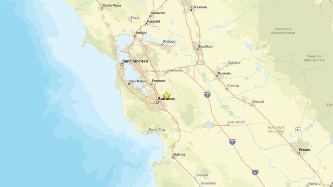 Update: Earthquake of 2.2 magnitude reported close to Alum Rock, CA on July 28 