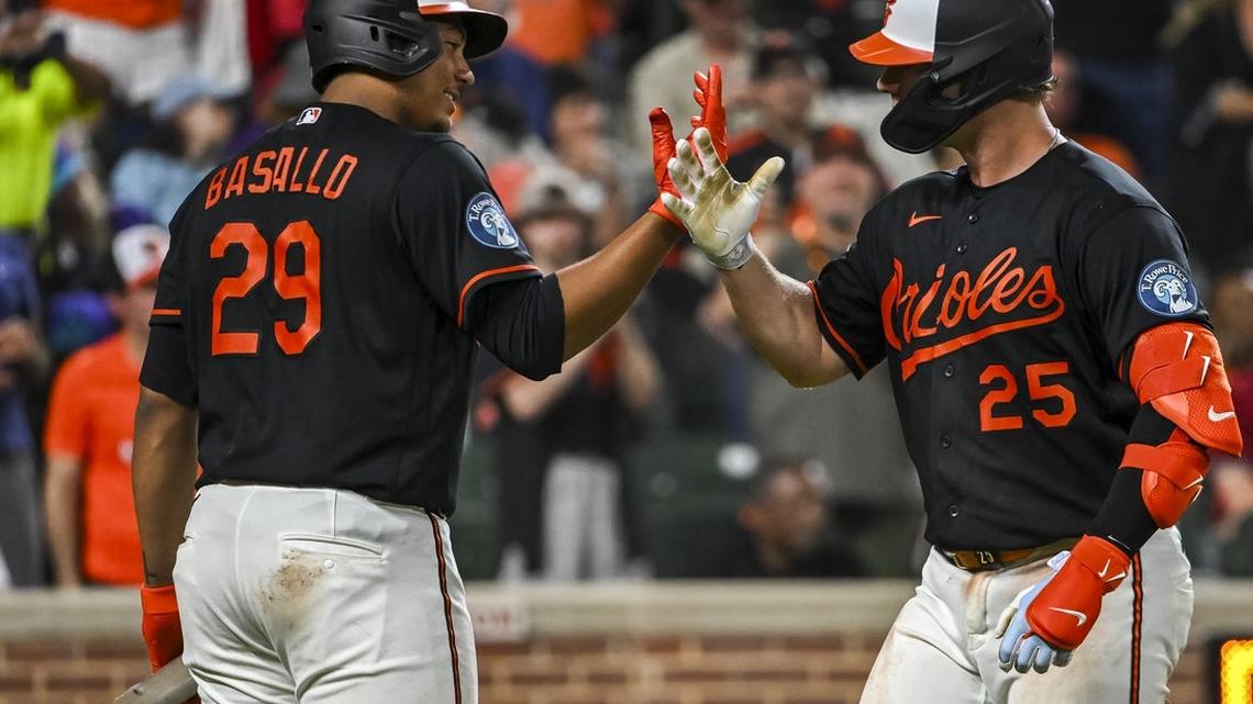 MLB roundup: Orioles storm back from 6-run deficit to beat Diamondbacks 