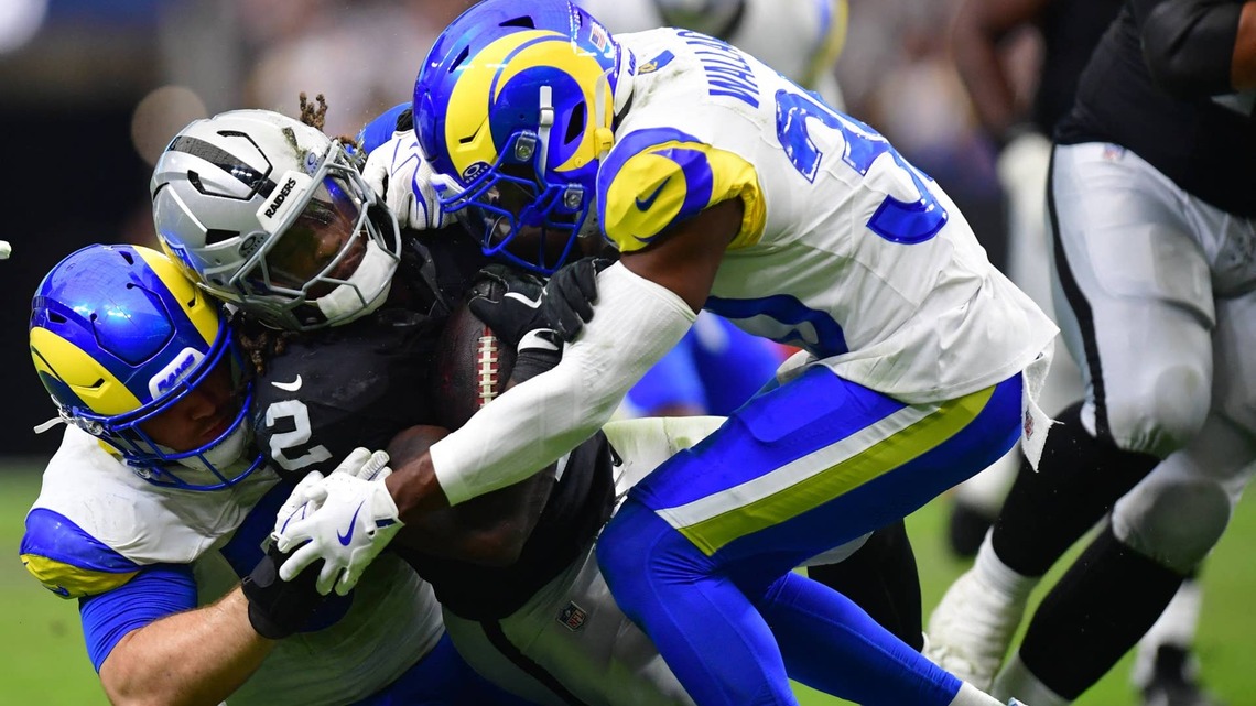 Raiders' Offensive Line and Linebackers Struggle, Plus More PFF Grades From Loss to Rams 