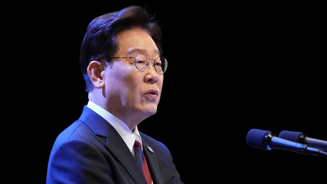 South Korea's Lee backs stronger self-defence, says drills not aimed at North Korea 