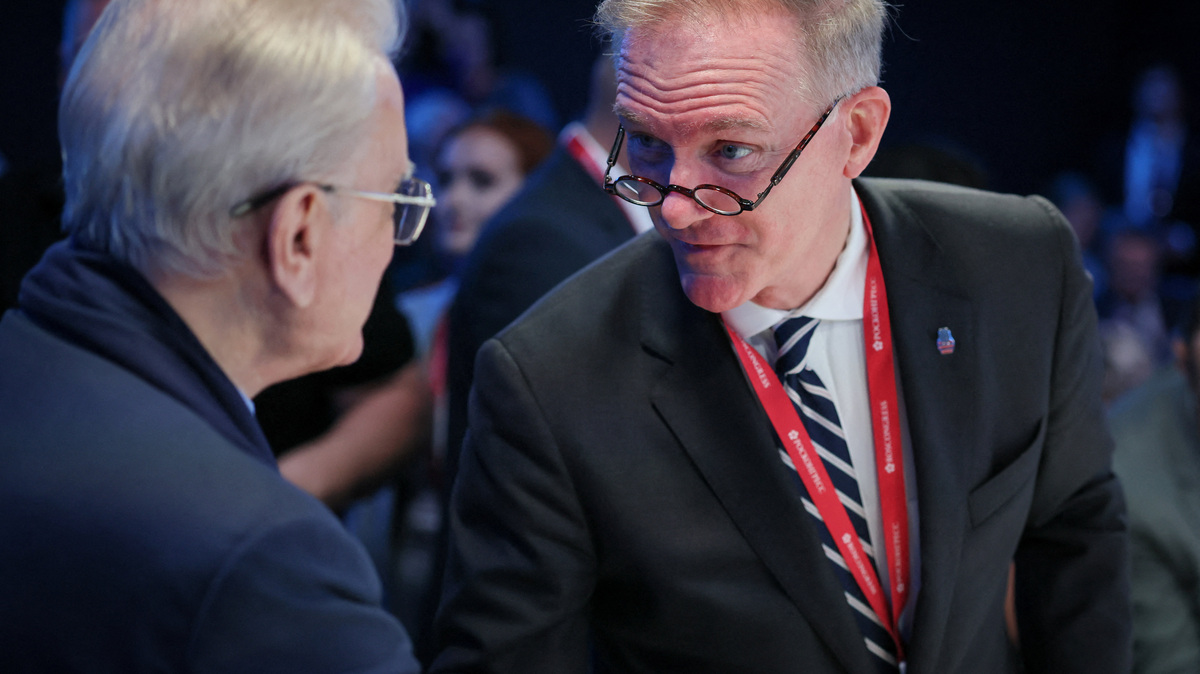 Rodney Mims Cook Jr., Chairman of the U.S. Commission of Fine Arts, attends the St. Petersburg International Economic Forum (SPIEF) in Saint Petersburg, Russia, June 4, 2026. REUTERS/Anastasia Barashkova