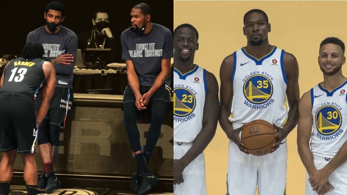 "Klay and Draymond didn't get the accolades at the time" - Kevin Durant explains why his Brooklyn Nets squad was more talented than the Golden State Warriors group 
