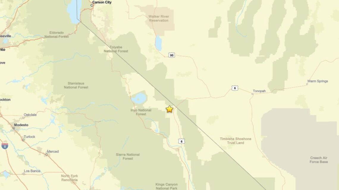 Update: Seismic activity on Oct. 4 - 2.3 magnitude earthquake close to Toms Place, CA detected 