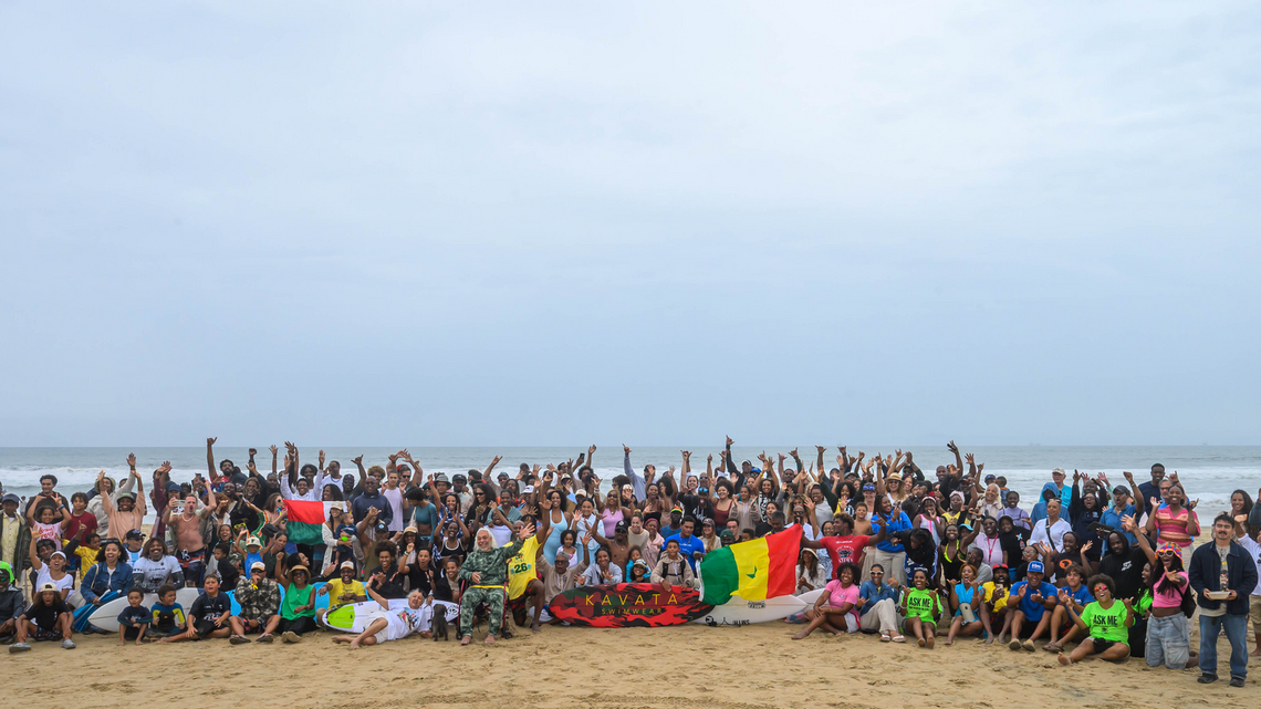 Hurricane Rachel Can't Stop America's Largest Black Surfing Event