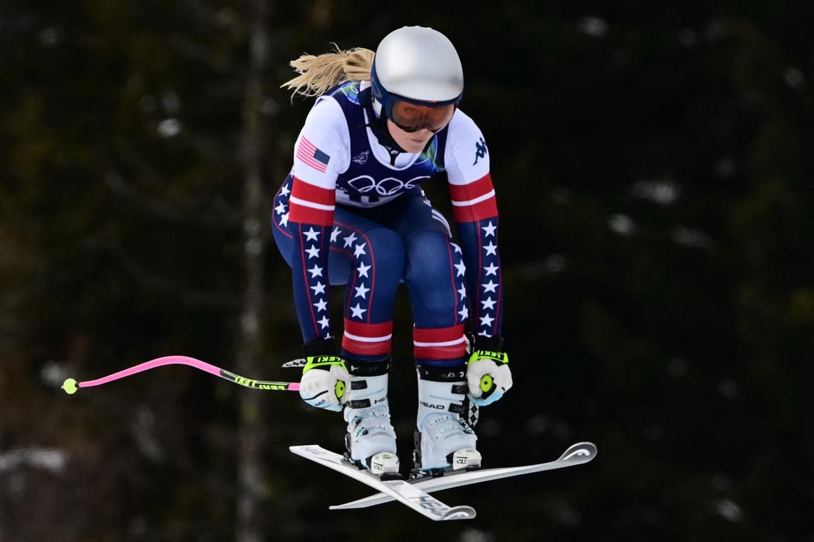  Lindsey Vonn.Stefano RELLANDINI/AFP 