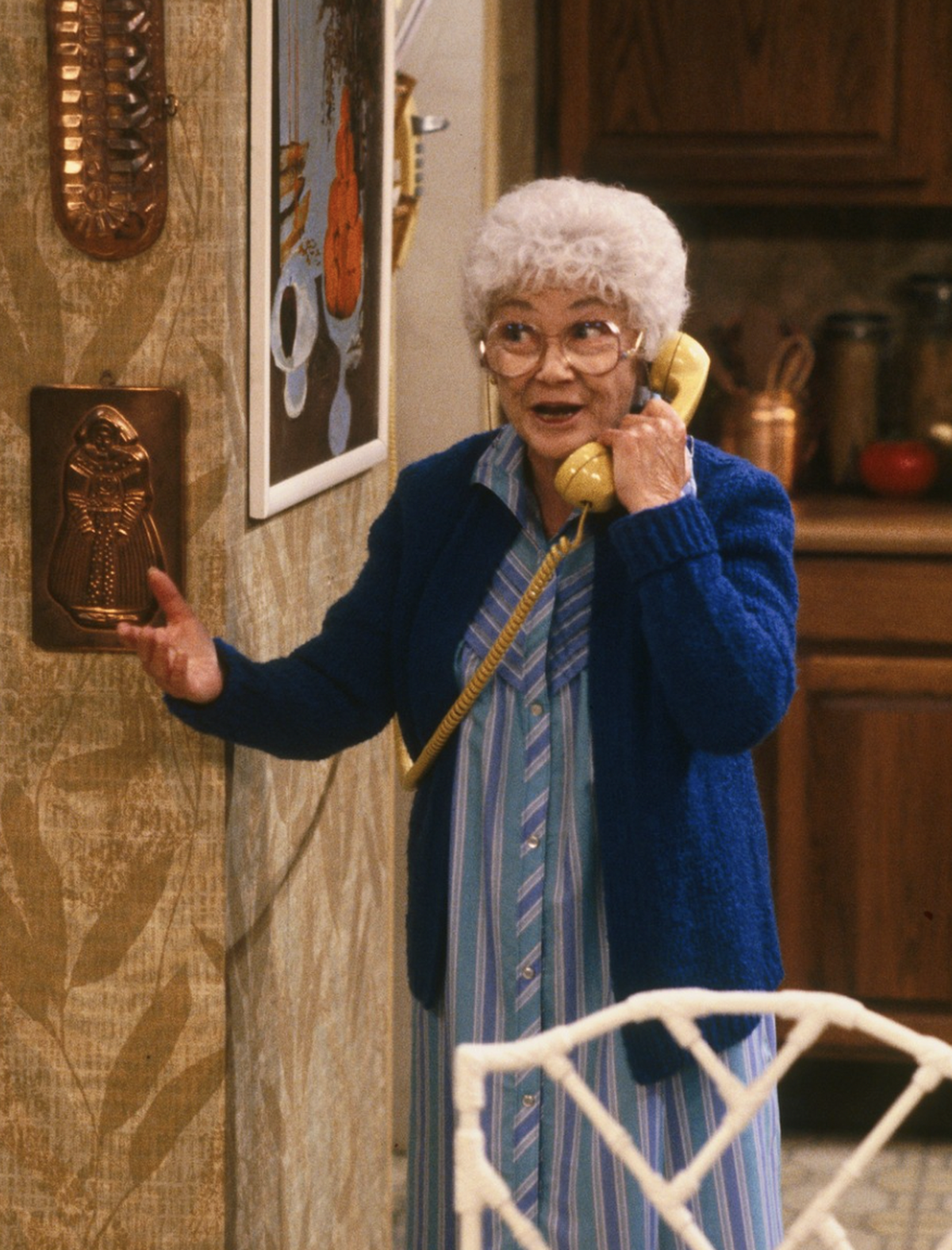 You’d never be able to pick up on Estelle Getty’s anxiety!@goldengirls/Instagram