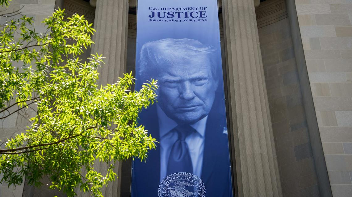 When a president settles his own lawsuit to create a fund for allies, fundamental questions about justice arise 