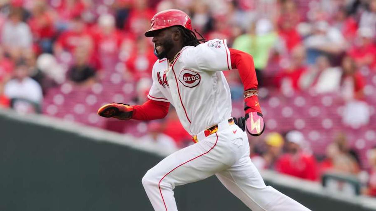  Reds shortstop Elly de la Cruz is putting it all together in 2026. | Aaron Doster-Imagn Images 