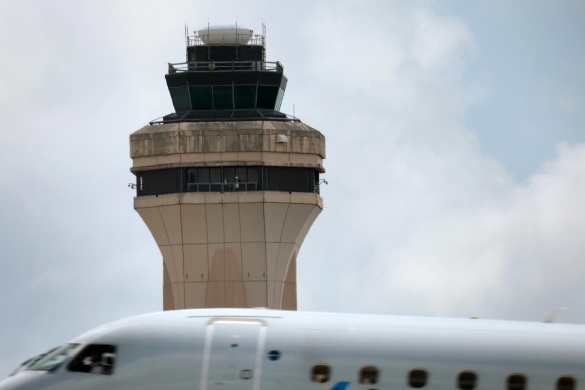  The Air Traffic Control tower at Miami International Airport, photographed on September 25, 2023. 