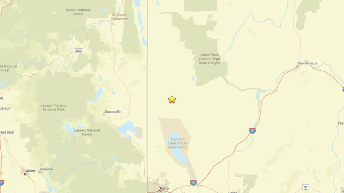 Update: Aug. 6 - 2.6 magnitude earthquake recorded close to Gerlach, NV 