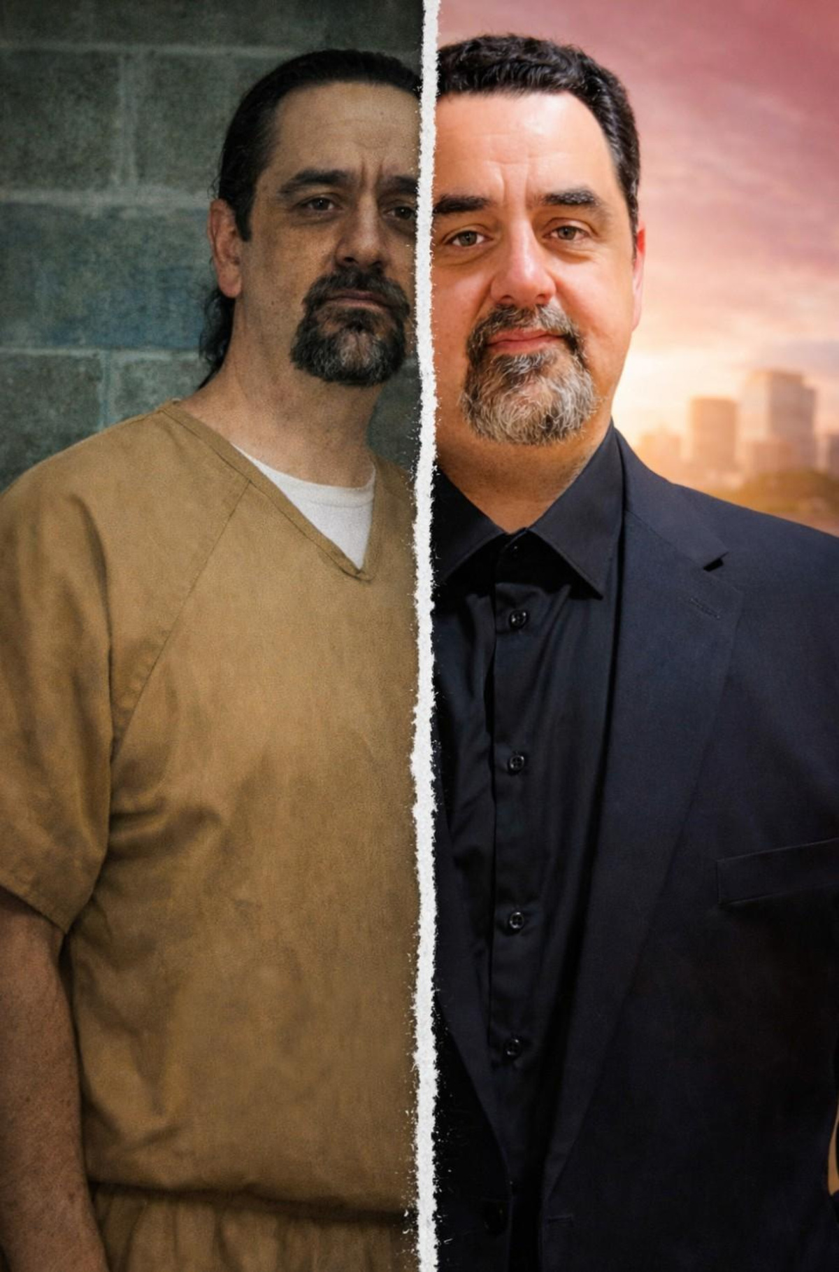 Rustin Pangburn, a former prisoner, aims to motivate ex-convicts to push for a better life following a long prison sentence.