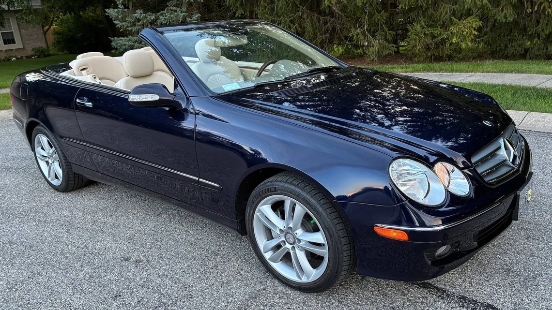 2008 Mercedes-Benz CLK350 Cabriolet for Sale With 4,900 Miles 
