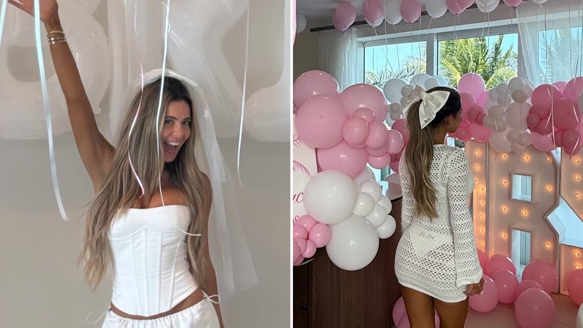 Brielle Biermann Rocks 'Mrs. Seidl' Thong Bikini, More on Bachelorette Trip 