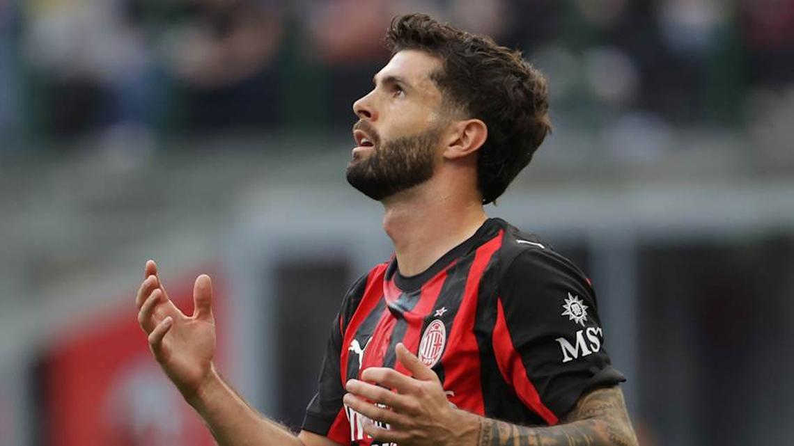  Christian Pulisic's form is well below that of others contending for the World Cup roster. | Francesco Scaccianoce/AC Milan/Getty Images 