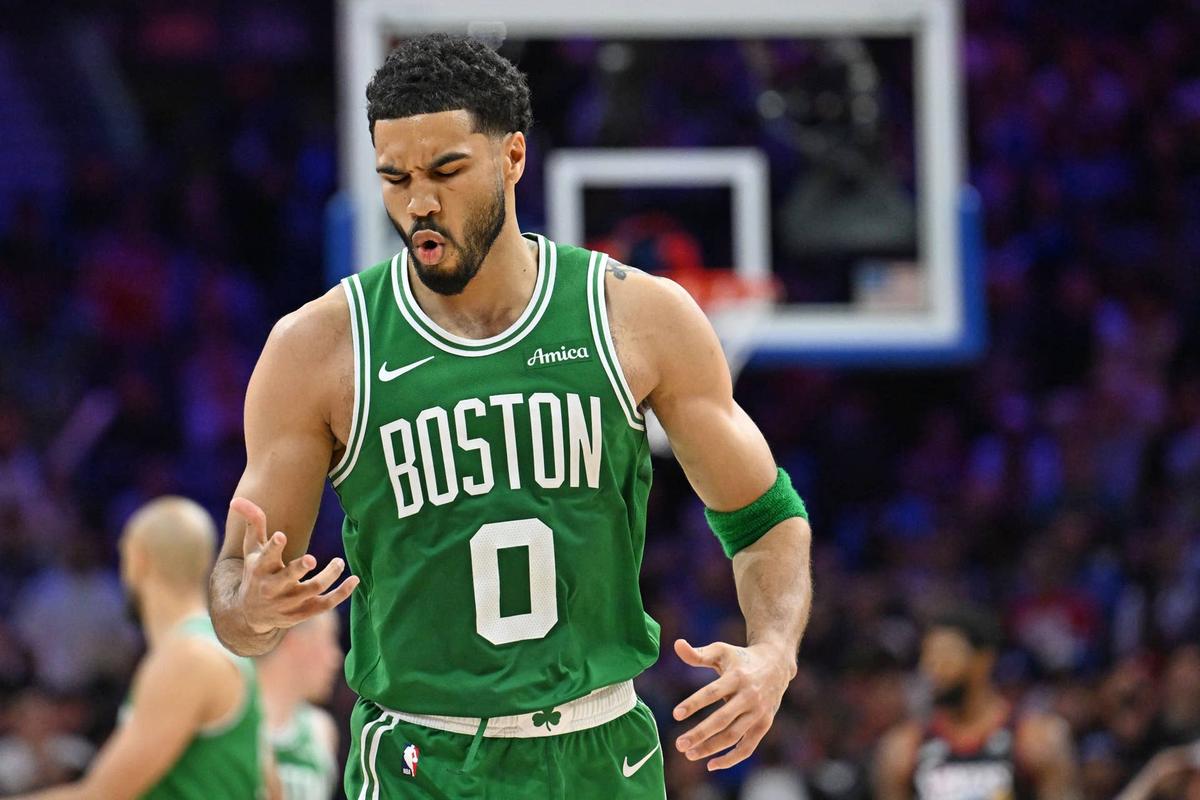  Boston Celtics forward Jayson Tatum Eric Hartline-Imagn Images