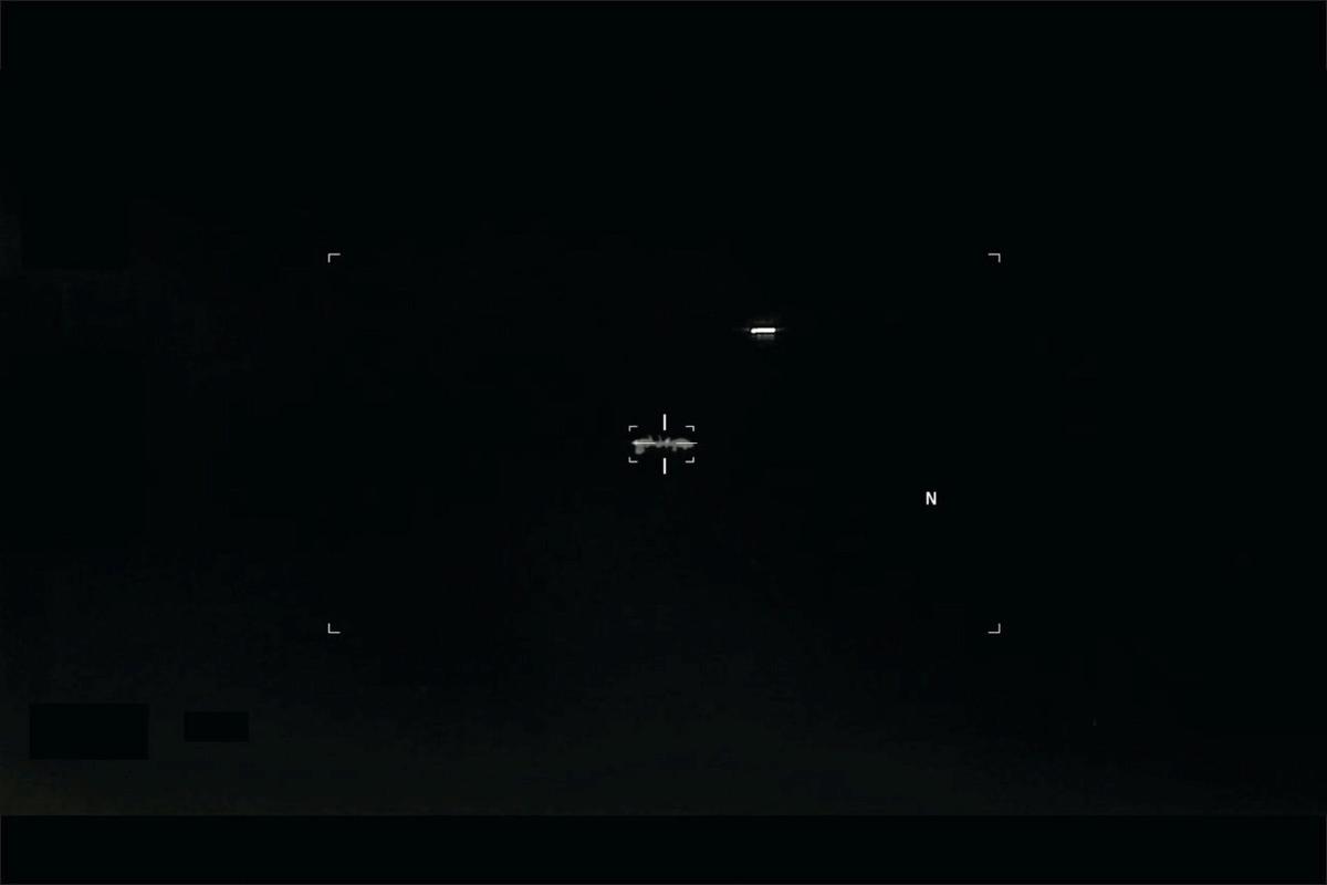 An unidentified object reported by the U.S. Army in North America in 2026, is seen as part of a series of documents of unidentified aerial phenomenon (UAP) released by the U.S. Defense Department on May 8, 2026. Department of Defense/Handout via REUTERS