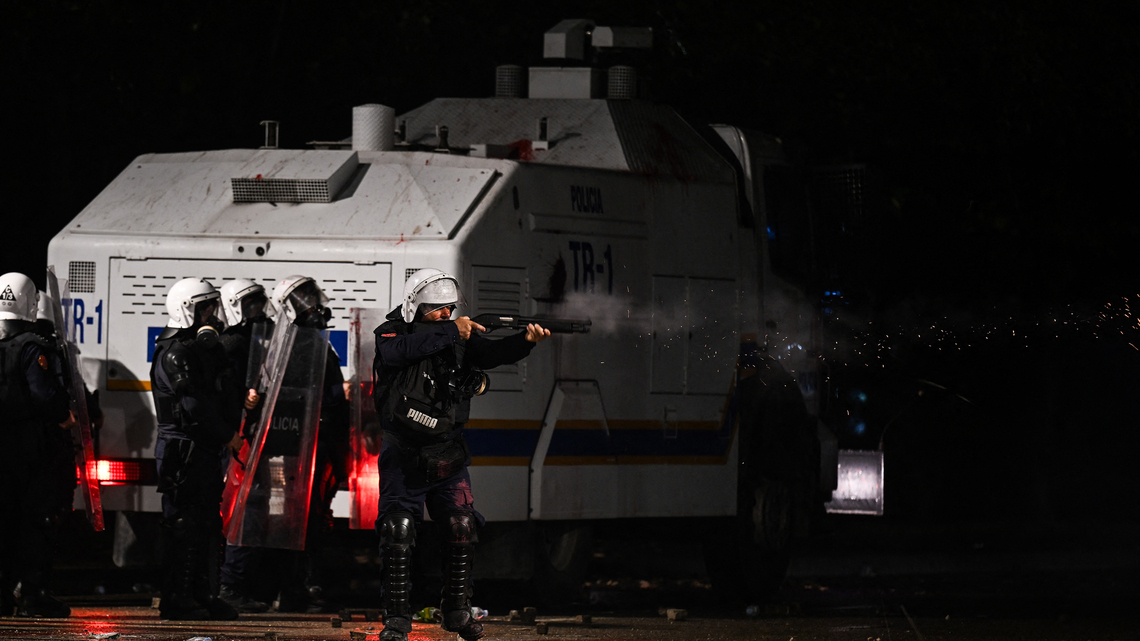 Albania protesters clash with police as premier faces pressure 