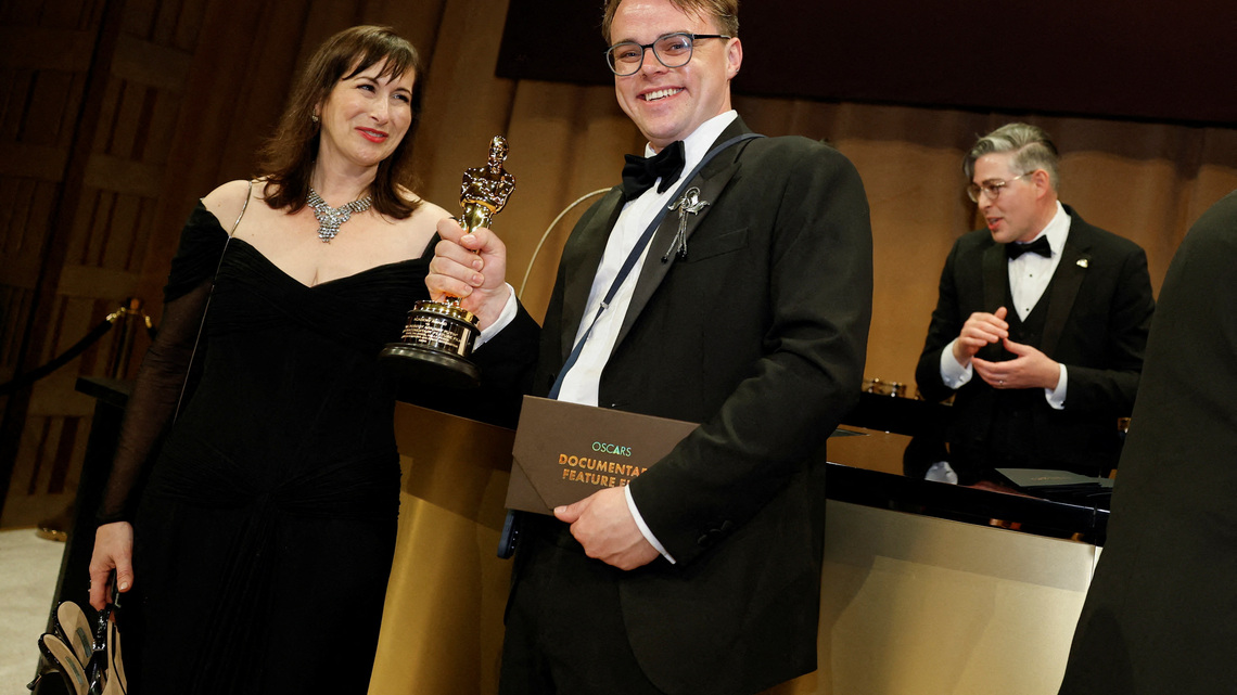 Teacher of Oscar-winning Russian filmmaker behind 'Mr. Nobody Against Putin' calls him a traitor 