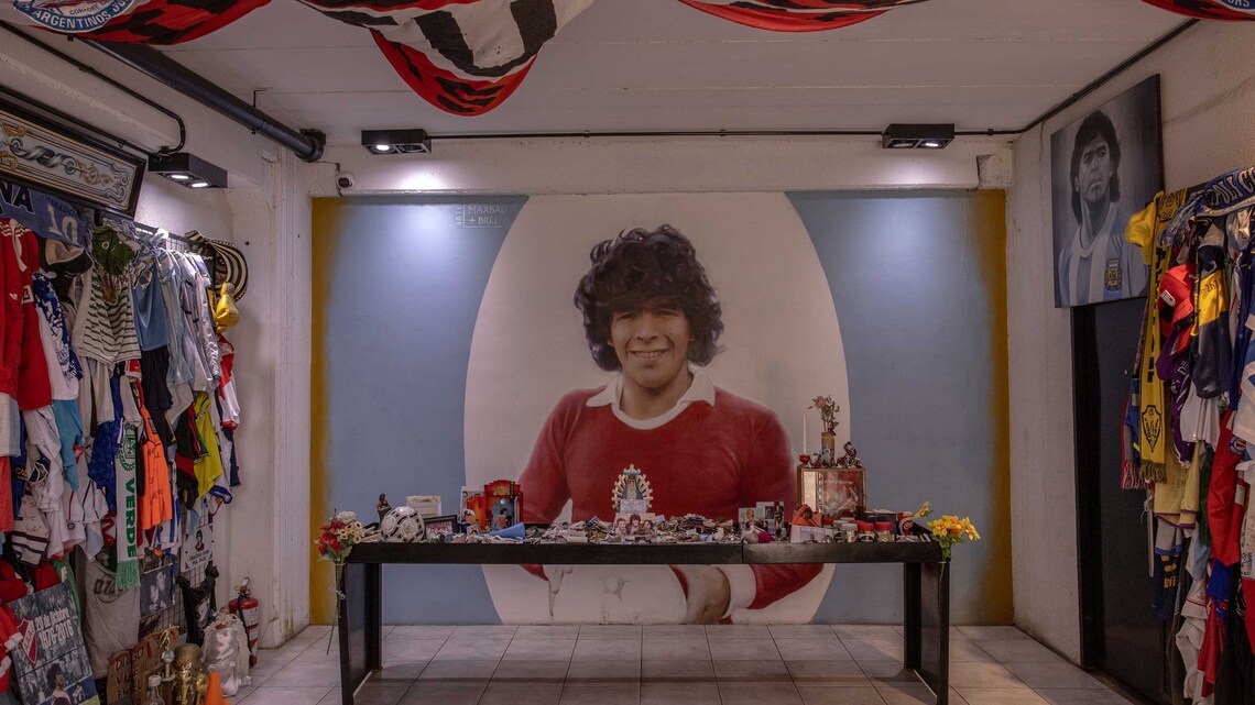 As Messi Dominates the World Cup, a Global War Rages for Maradona's Ghost 