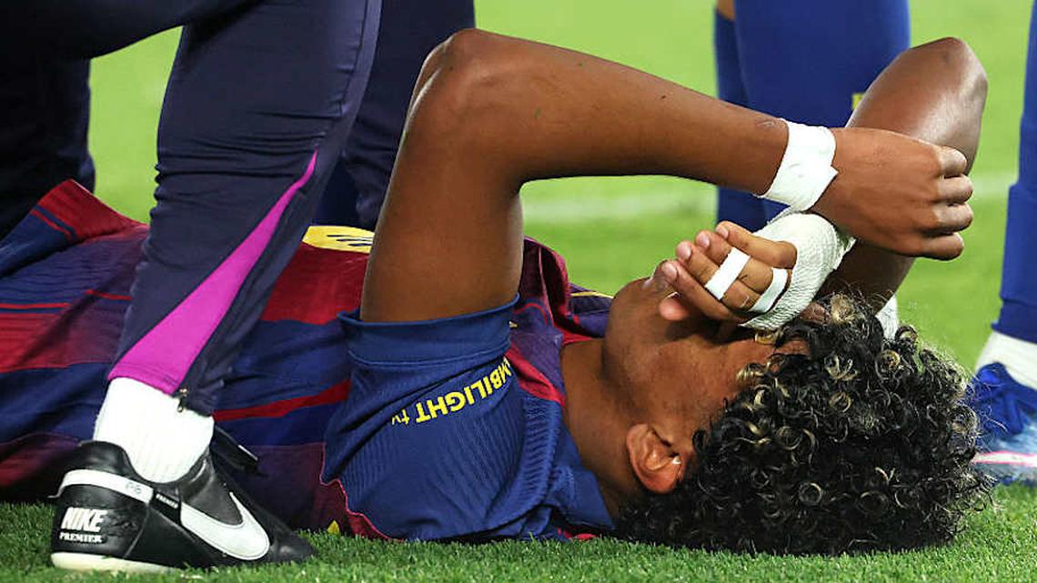  Yamal won't play for Barcelona again until 2026–27. | Joan Valls/Urbanandsport/NurPhoto/Getty Images 