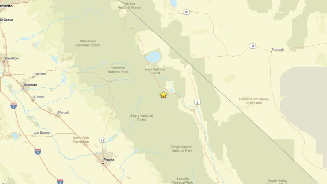 June 16: Earthquake measuring 2.4 struck region close to Mammoth Lakes, CA 