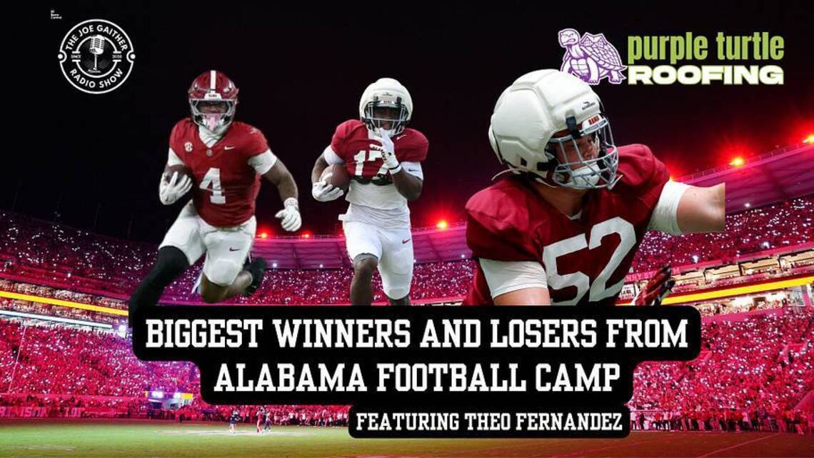 Alabama Football Camp Winners and Losers on The Joe Gaither Show