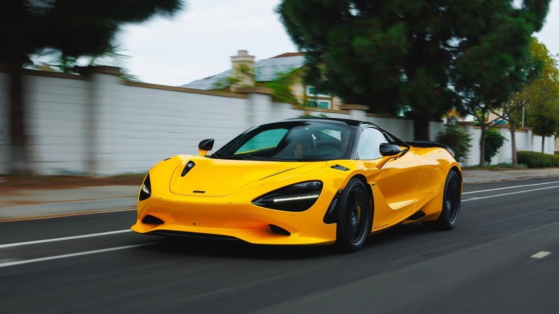 2024 McLaren 750S Spider for Sale With 5,500 Miles