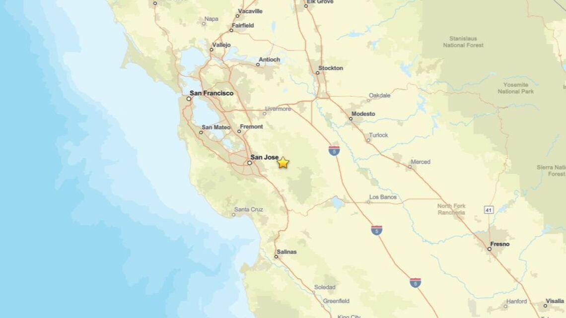 Update: Earthquake measuring 2.6 shakes area near Alum Rock, CA on Sept. 16 