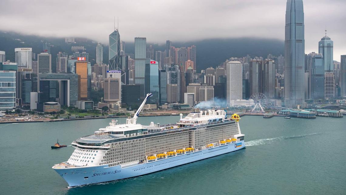  Hong Kong is one of Spectrum of the Seas' home ports in China. 