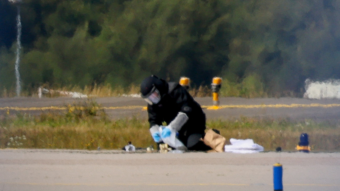 German prosecutor says airport drone was fitted with explosive device 