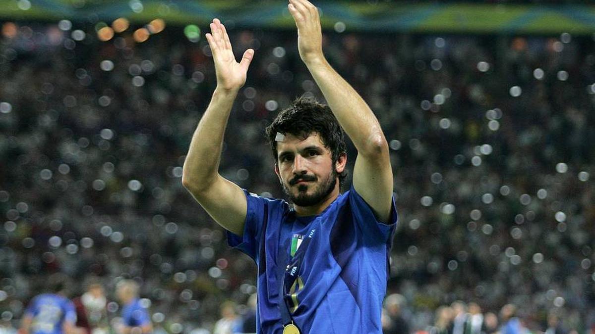  Gennaro Gattuso was a feisty customer. | Luzzani 