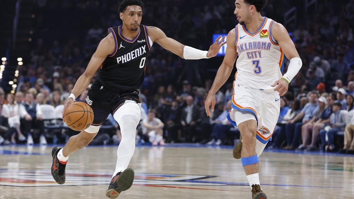 Suns rout Thunder as reserves take center stage in finale  